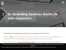 Tablet Screenshot of abranding.net